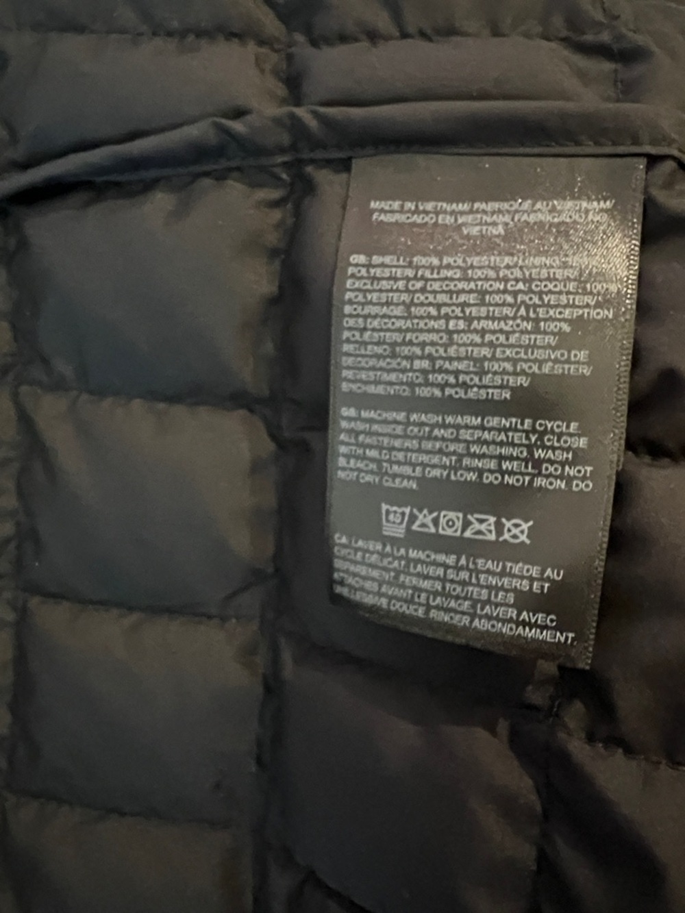 The North Face Women's Black Thermal Insulation Puffer Jacket Large - Picture 6 of 10
